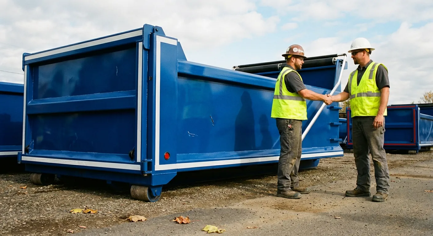 Roll-off dumpster rental services in Downtown Union City