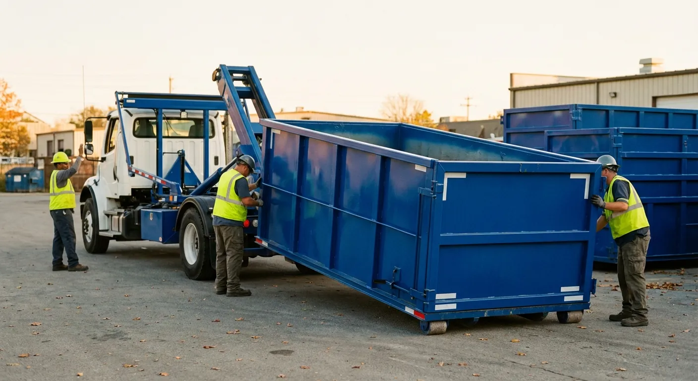 Commercial waste management and dumpster rental logistics in Union City, CA