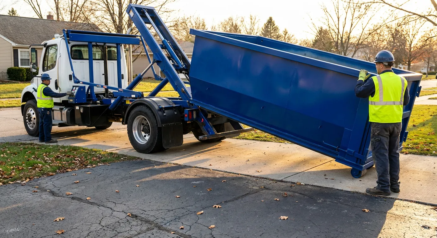 Roll-off dumpster rental service in Union City, CA