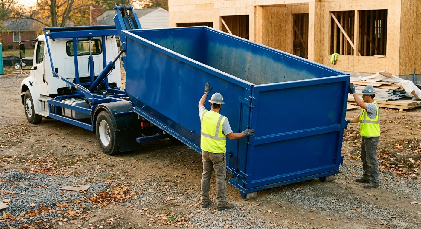 Construction dumpster delivery and waste management in Union City, CA