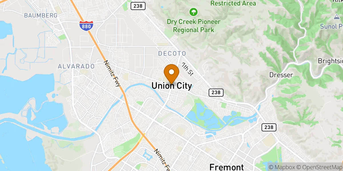 neighborhood map neighborhood map in Union City, CA