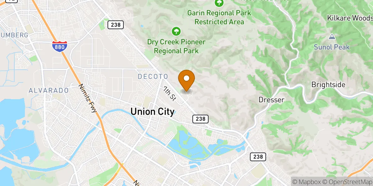 neighborhood map neighborhood map in Union City, CA